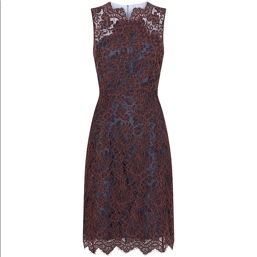 Carven Lace Dress, Size 40